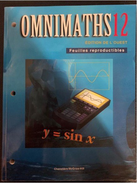 Mathématiques 12-B